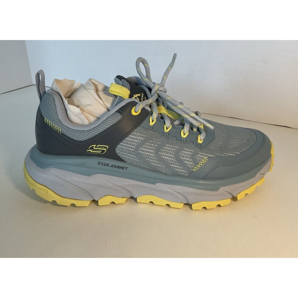 SKECHERS | RELAXED FIT D'LUX JOURNEY-MARIGOLD Blue Yellow | Size 5